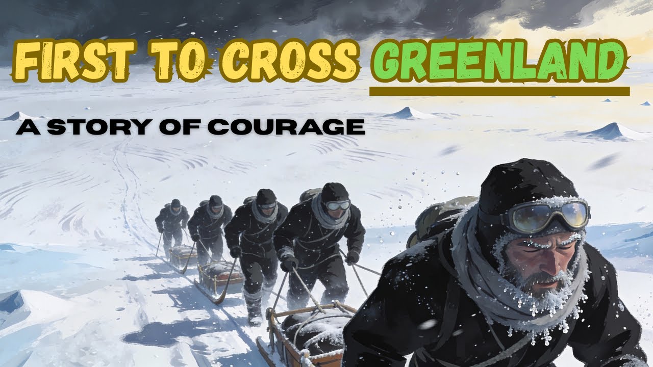 The First Men to Cross Greenland | Learn English | Listening Practice 🧠