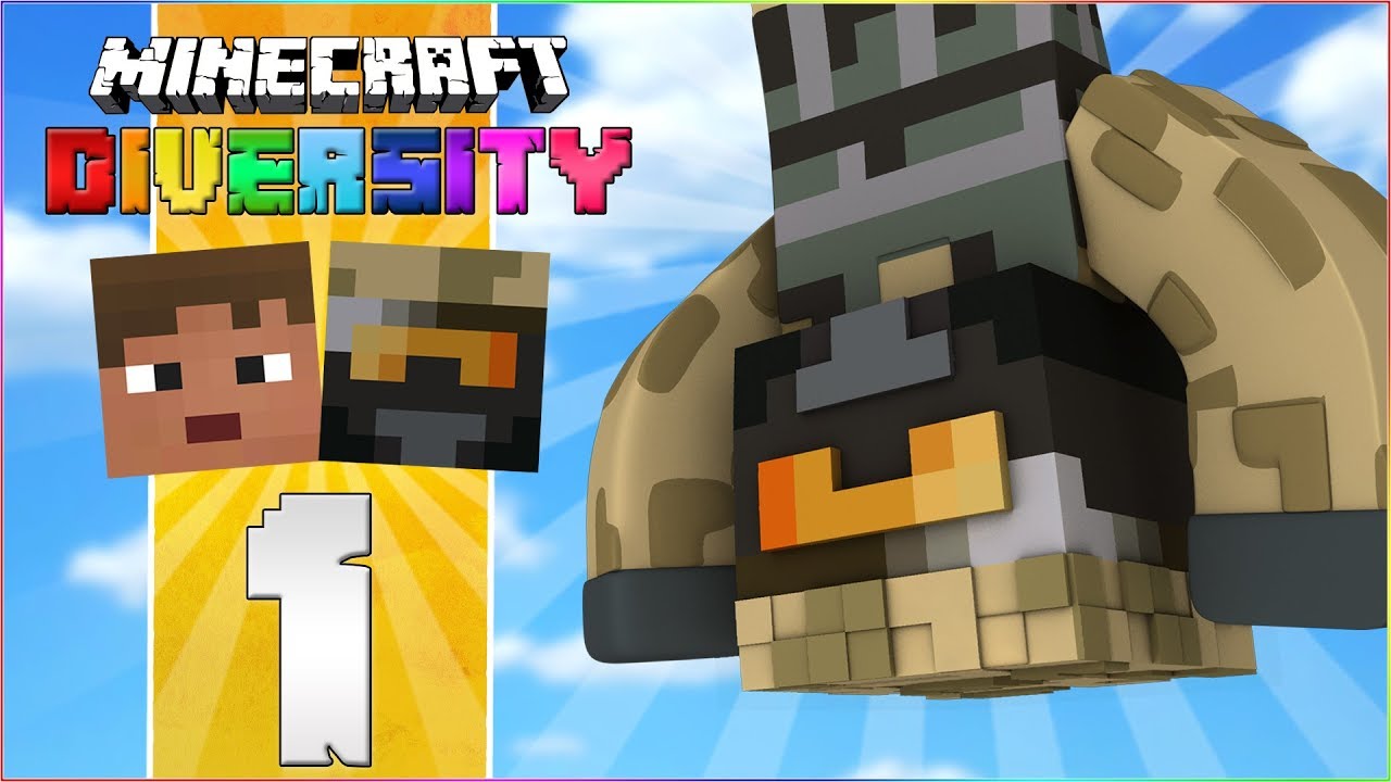 Dansk Minecraft: Diversity 3 - DROPPER! #1