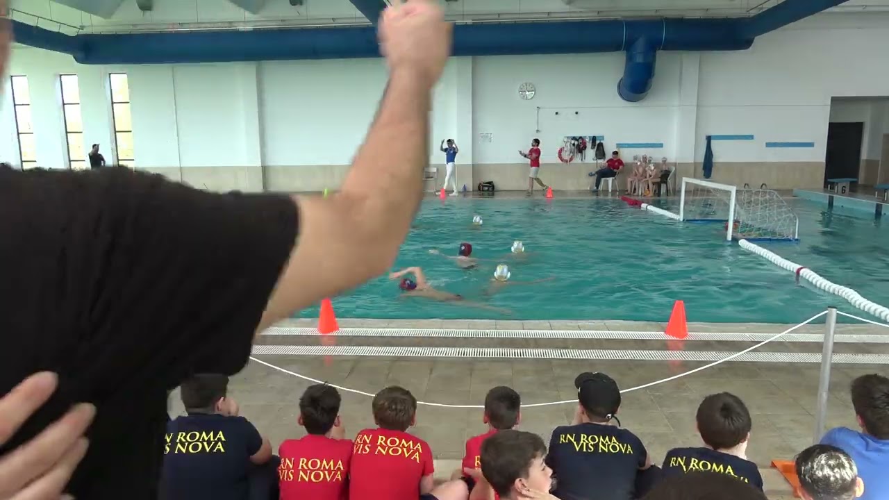CAT U12: RN ROMA VIS NOVA VS ROMA NUOTO 1° TEMPO