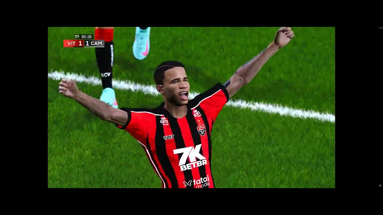 Brasileirão 2026 Vitória x Atlético-MG no Pes