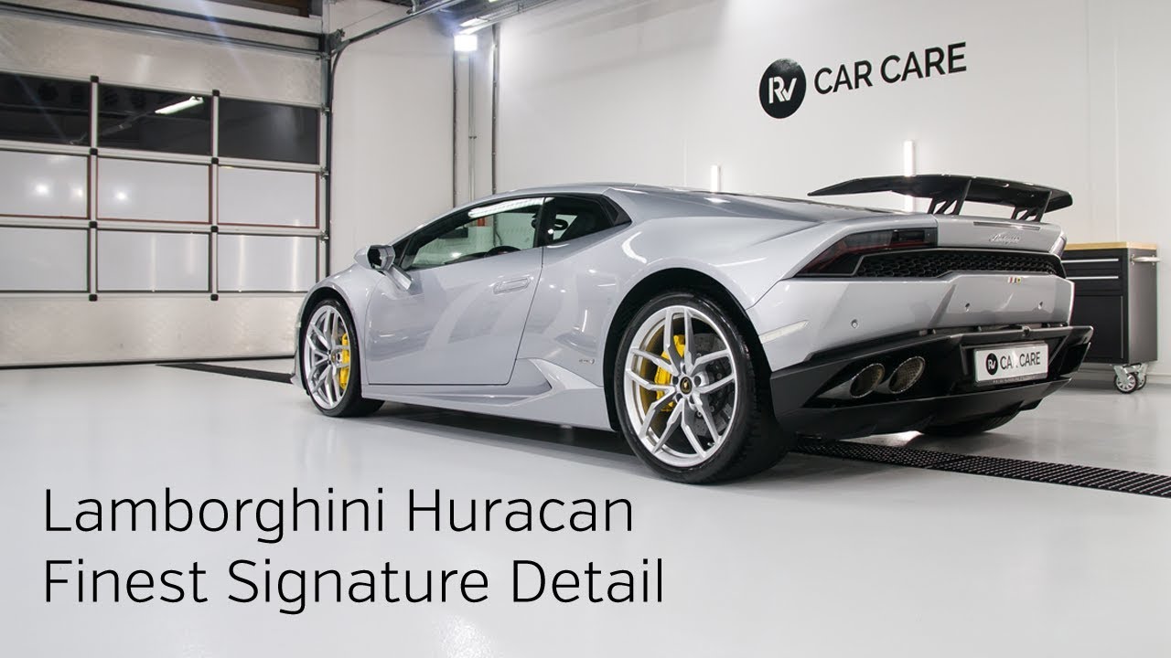 High End Detailing Lamborghini Huracan Finest Signature Detail