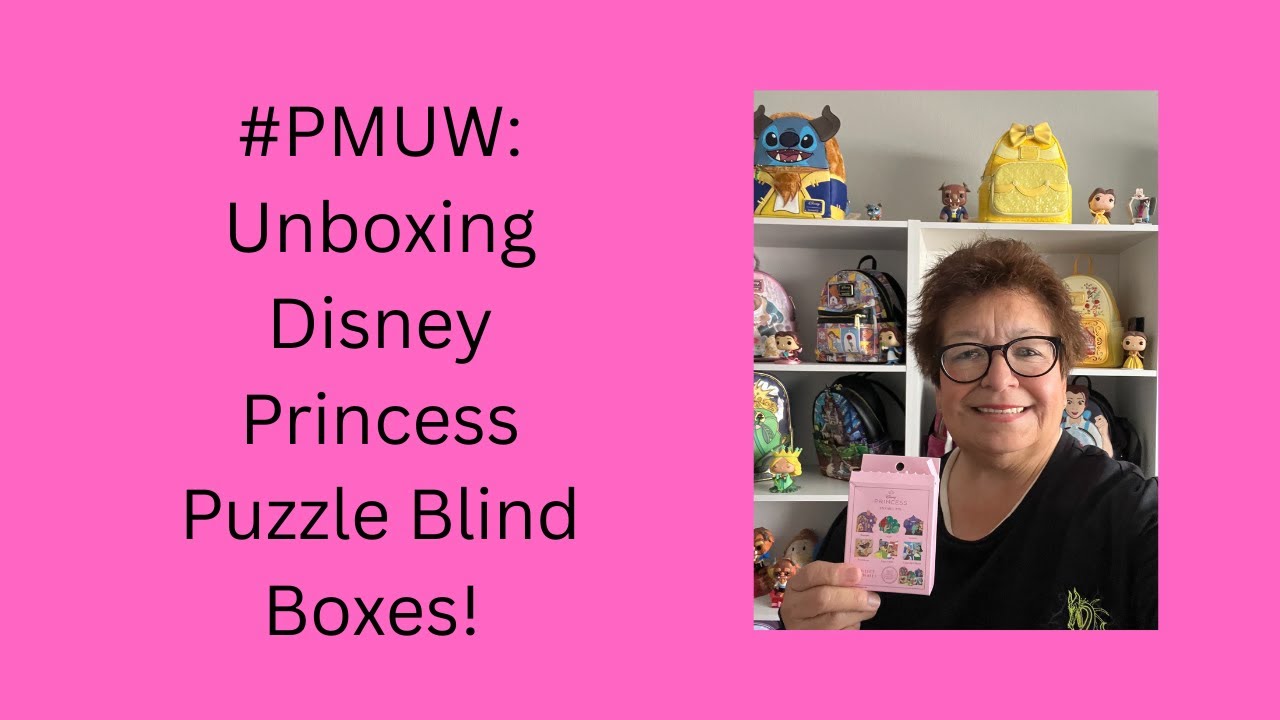 Pin Me UP Wednesday! Unboxing Princess Puzzle Set!