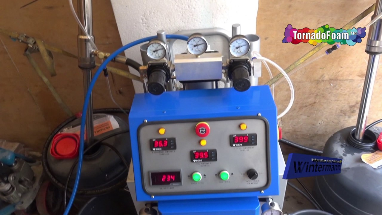 Foam Insulation Spray Reactor - new 2017 model - Wintermann 200 Pro