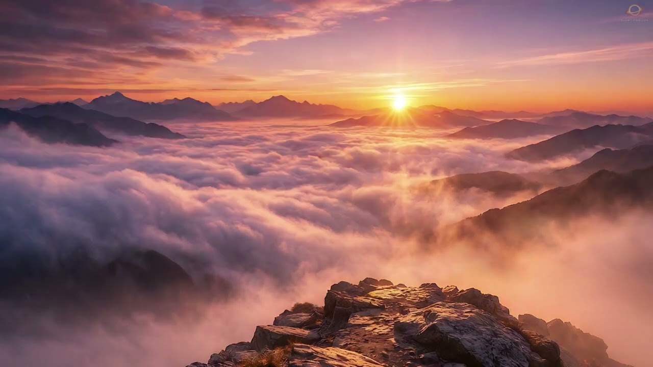 High Silence | Epic Deep Focus Music Above the Clouds | Majestic Mountain Sunrise For Work & Study