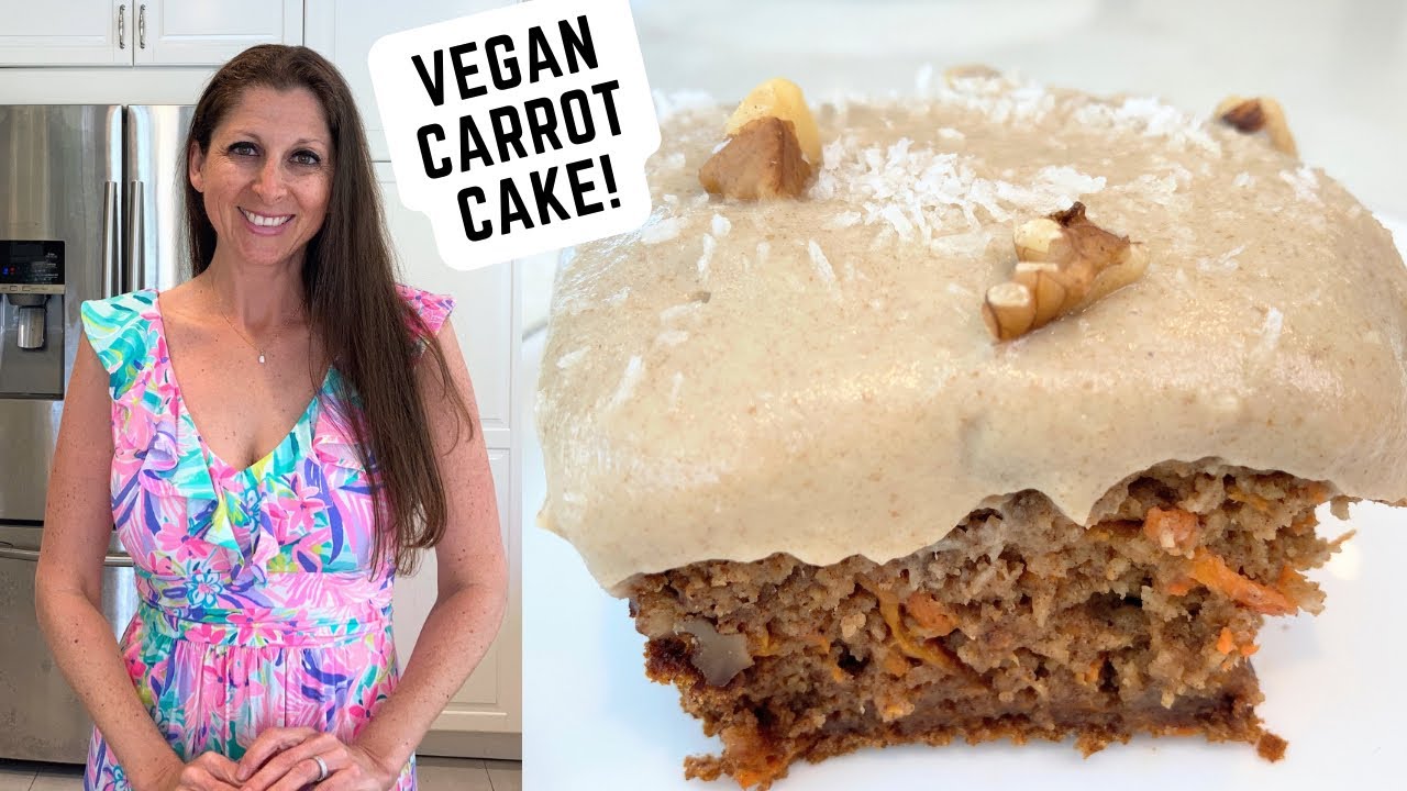 Vegan Carrot Cake From “Straight Up Food” - WFPB, SOS Free