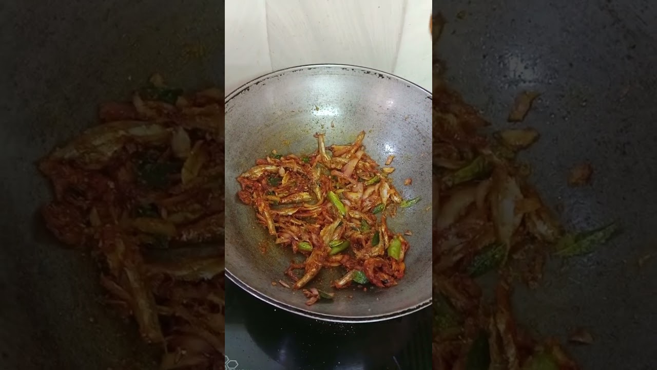 Endu nethallu and tomato curry recipe 🍅🍅
