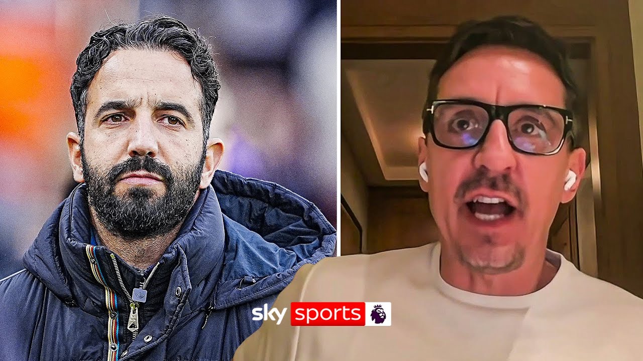 Gary Neville REACTS to Manchester United sacking Ruben Amorim | 