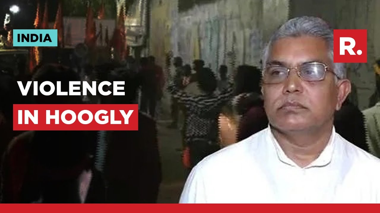 BJP's Dilip Ghosh Speaks To Republic As Violence Strikes Hooghly, Stones Pelted At Shobha Yatra