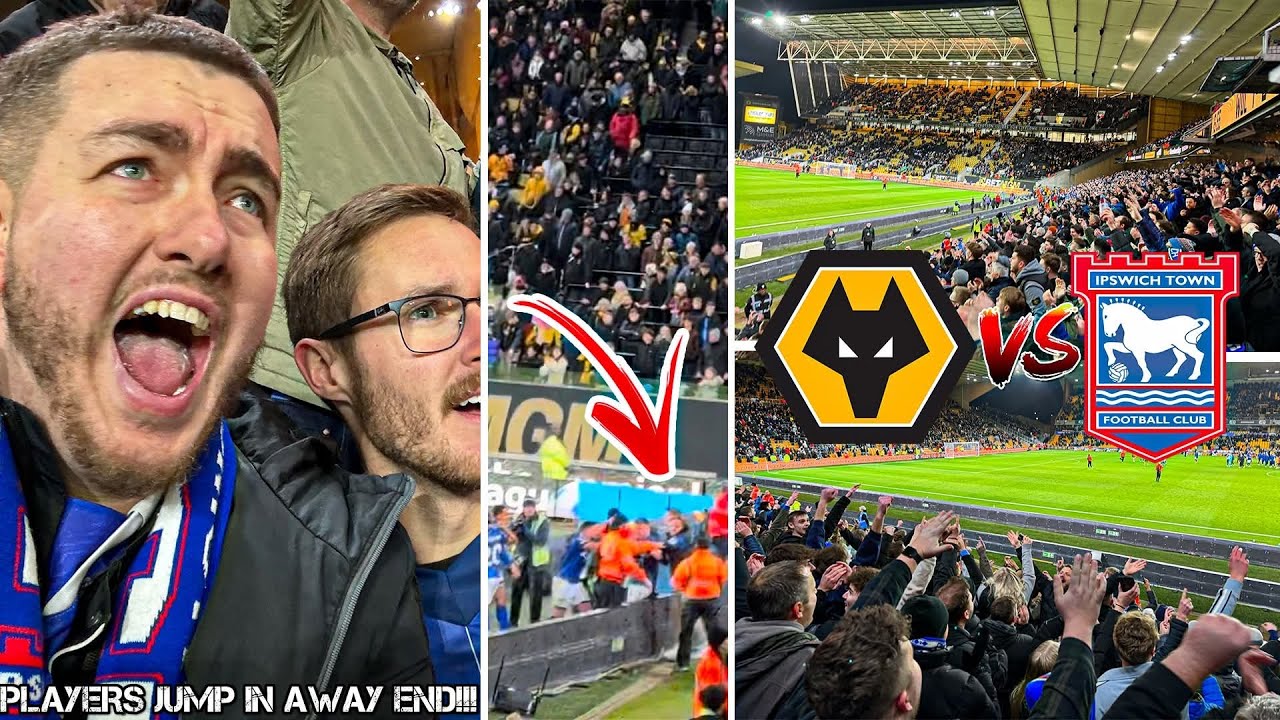 WOLVES VS IPSWICH TOWN | 1-2 | ABSOLUTELY MENTAL LIMBS AS TOWN SCORE 94TH MINUTE WINNER!!!