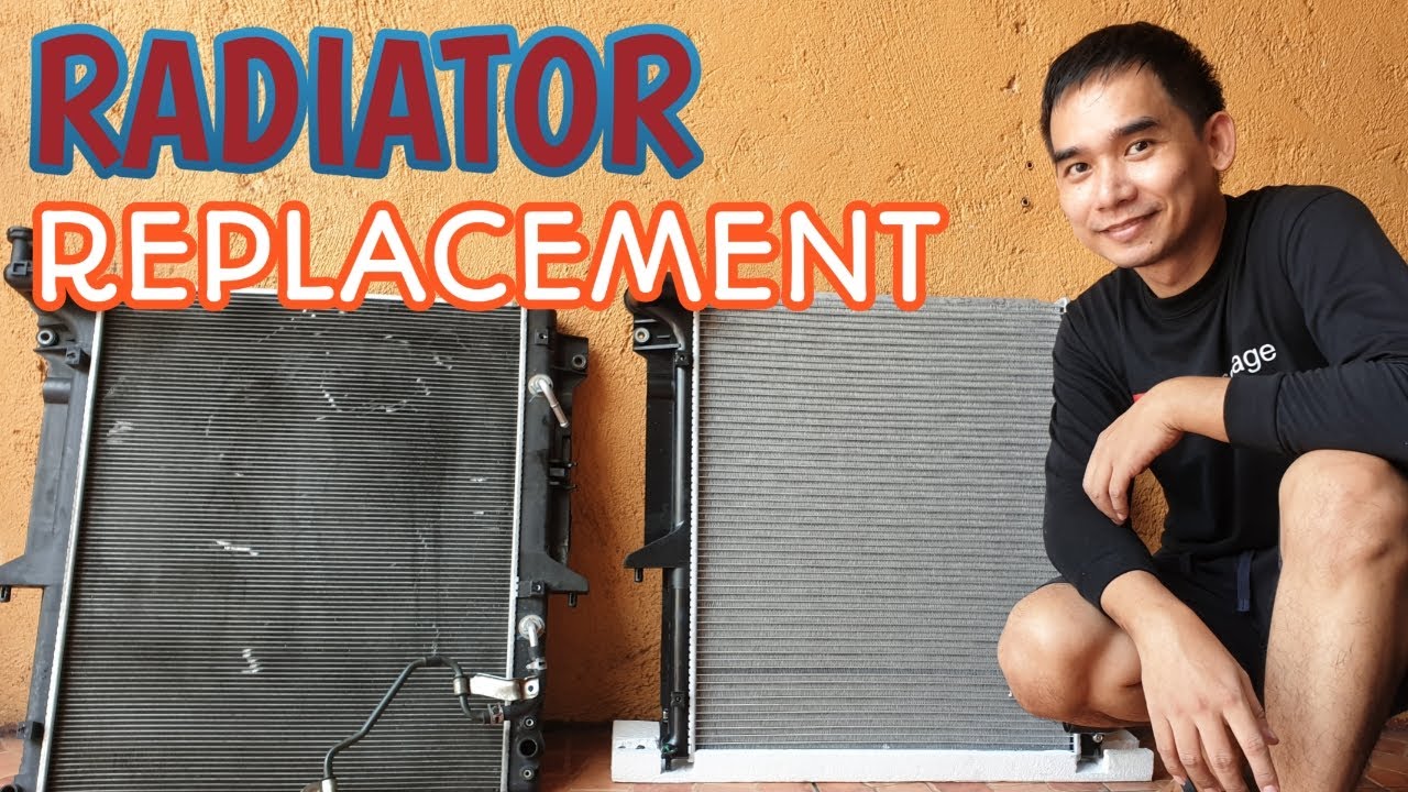 Paano Magpalit ng Radiator ng Montero Sport | Radiator Replacement DIY Tutorial