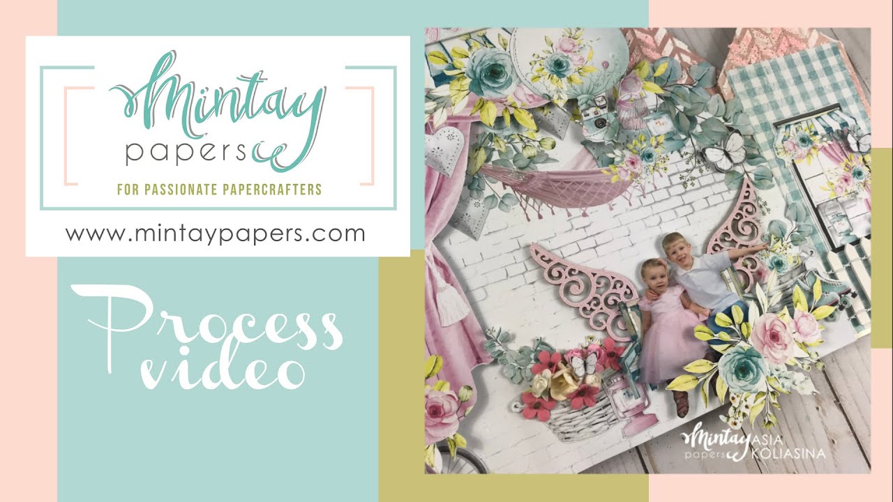 # 51 | Cute triptych with "Happy place" collection | Anastasia Tveritneva