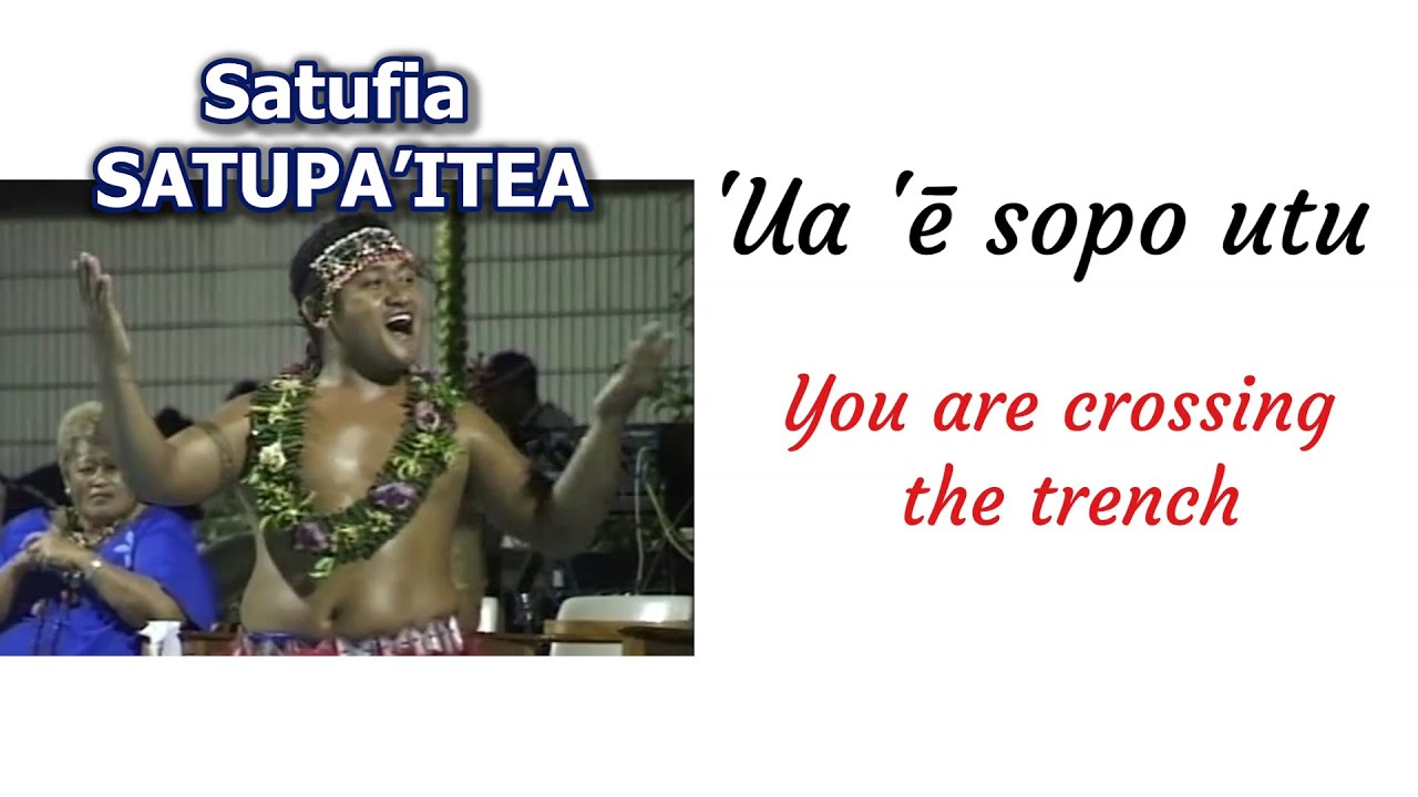Satufia SATUPA'ITEA (Ekalesia Metotisi) : Pese fa'aleaganu'u