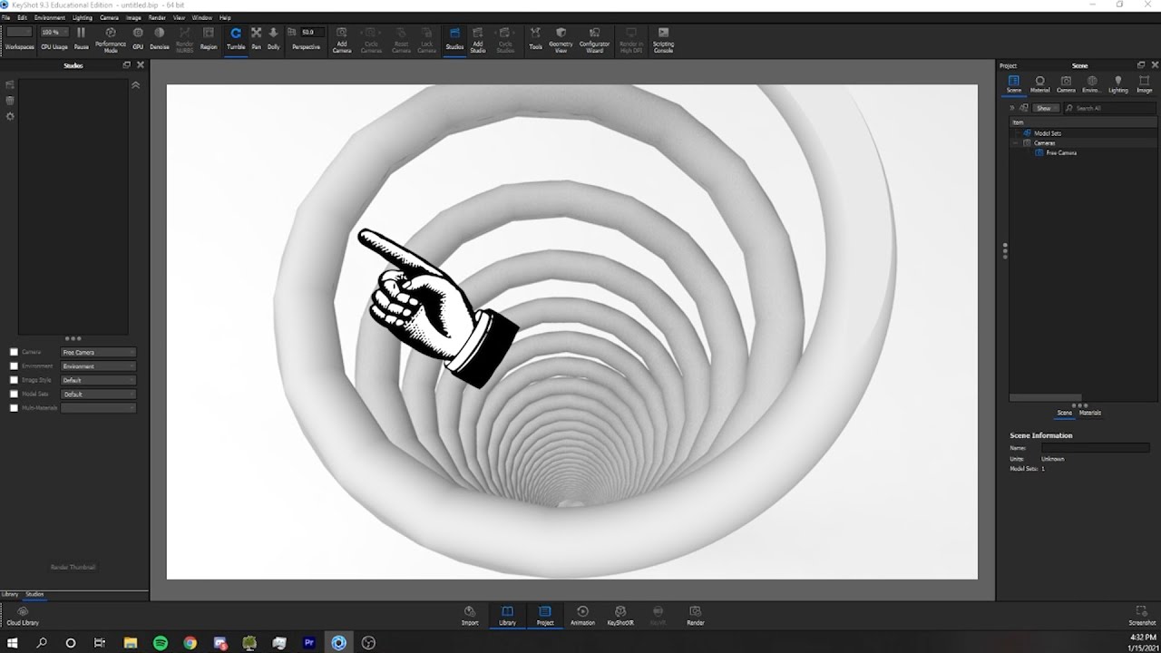 Keyshot Intro Tutorial - File Types and Importing Into Keyshot