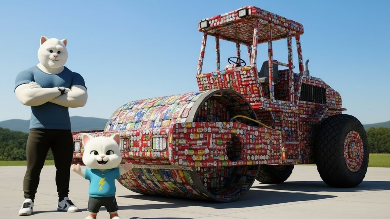 Kitten’s Soda Can Harvester Was Mocked — The Ending Changed Everything | Ai Cat Story