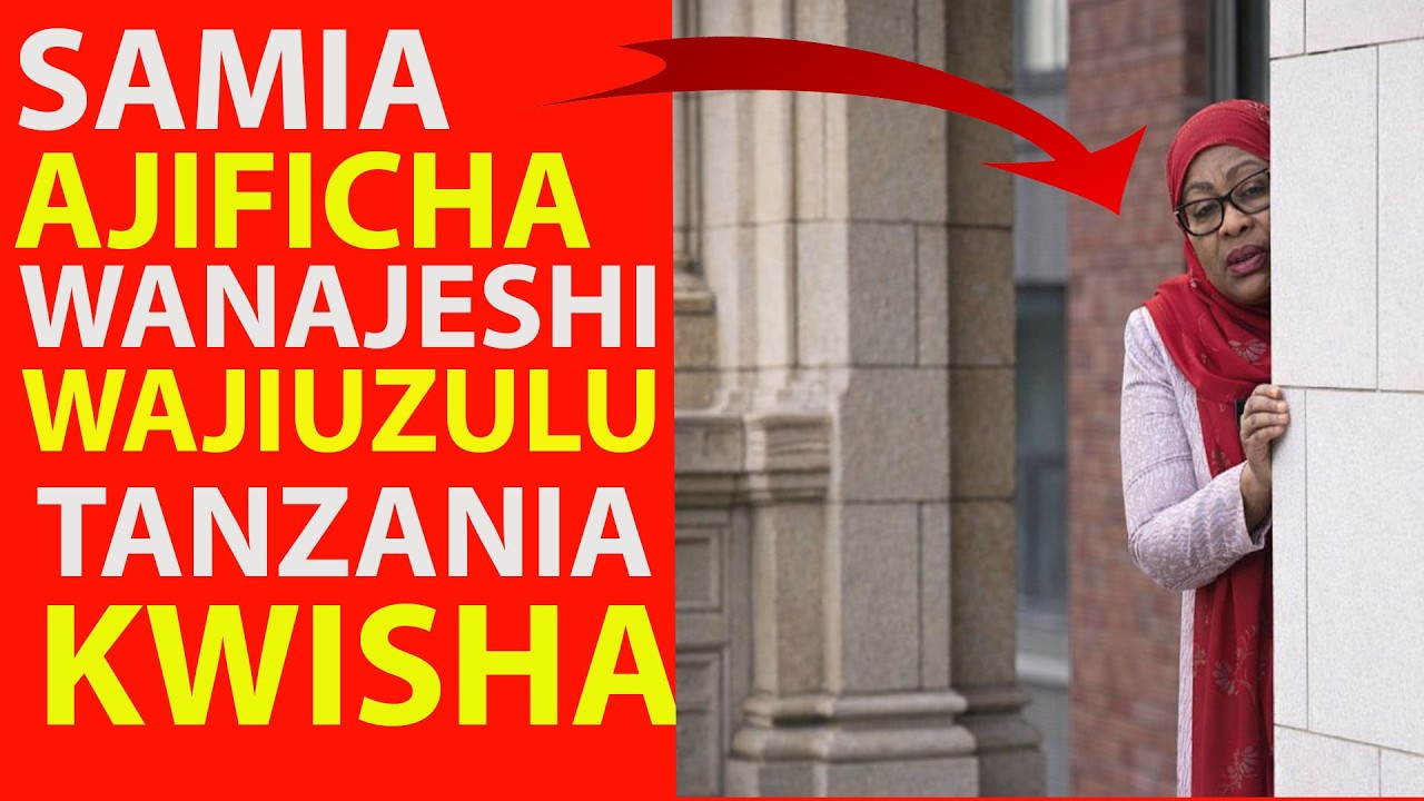 Rais Samia Matatani, Wanajeshi Wasalimu Amri Na Kumwachia Kazi Ikulu Hadharani