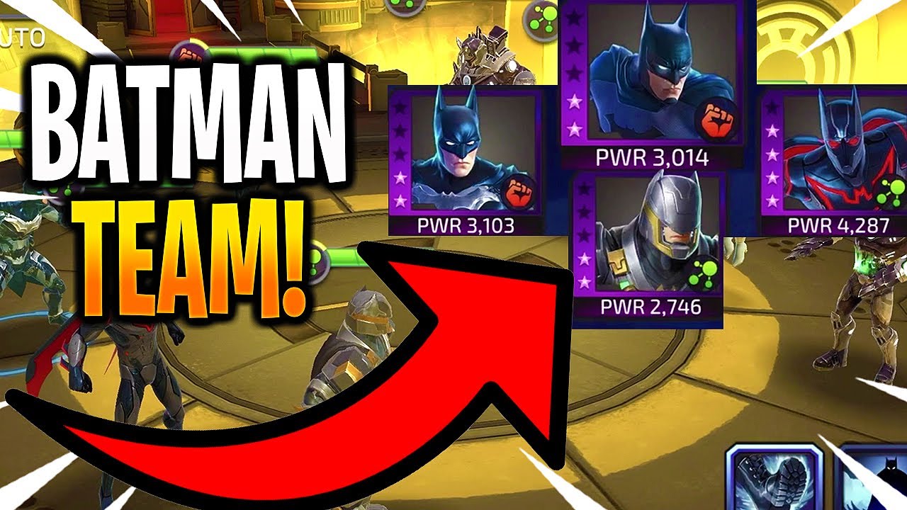 *NEW* BATMAN TEAM GAMEPLAY! - DC Legends