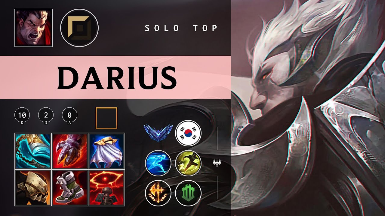 Darius Top vs Jax - KR Diamond Patch 26.02