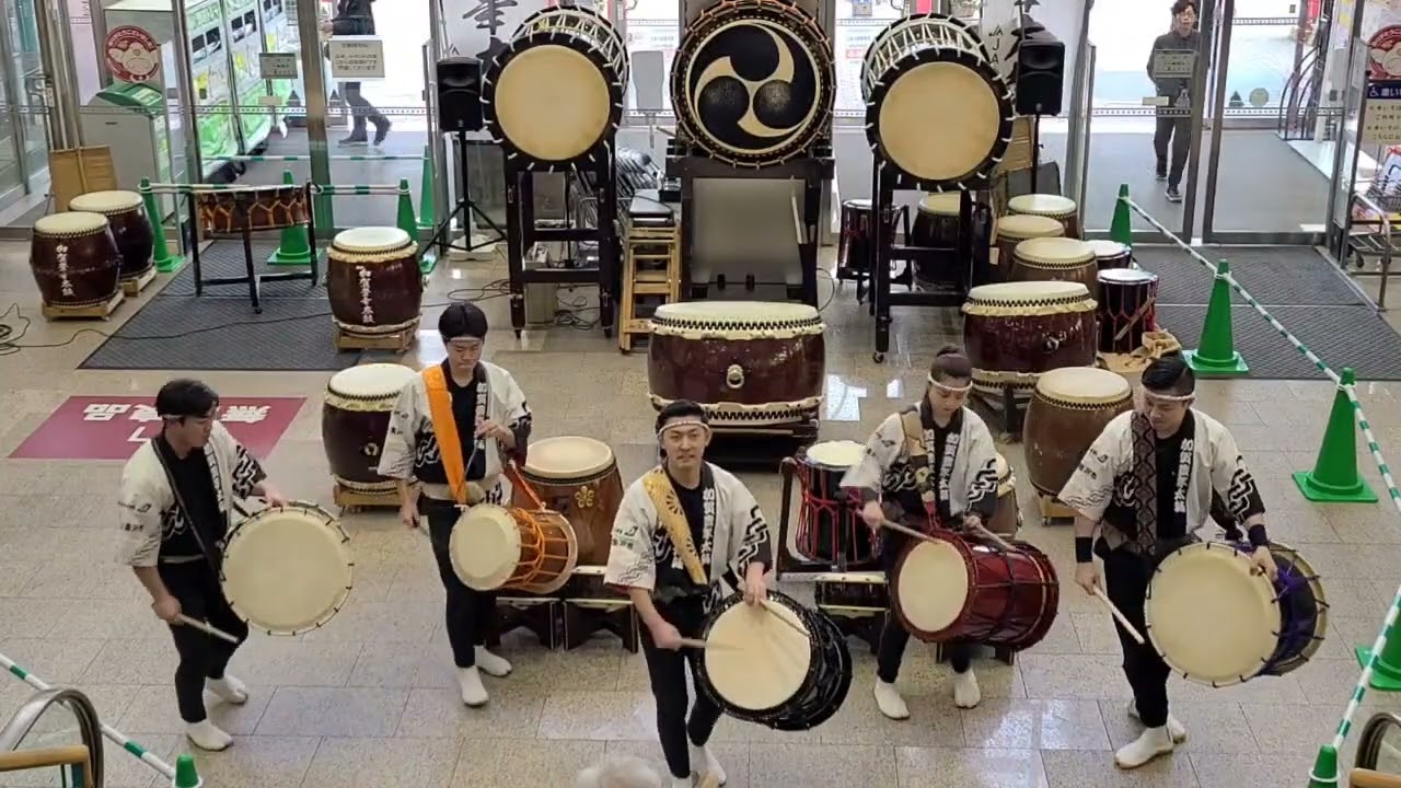 2026/1/1 アルプラザ金沢新春初打ち  ｢渦紋 」 加賀豊年太鼓保存会