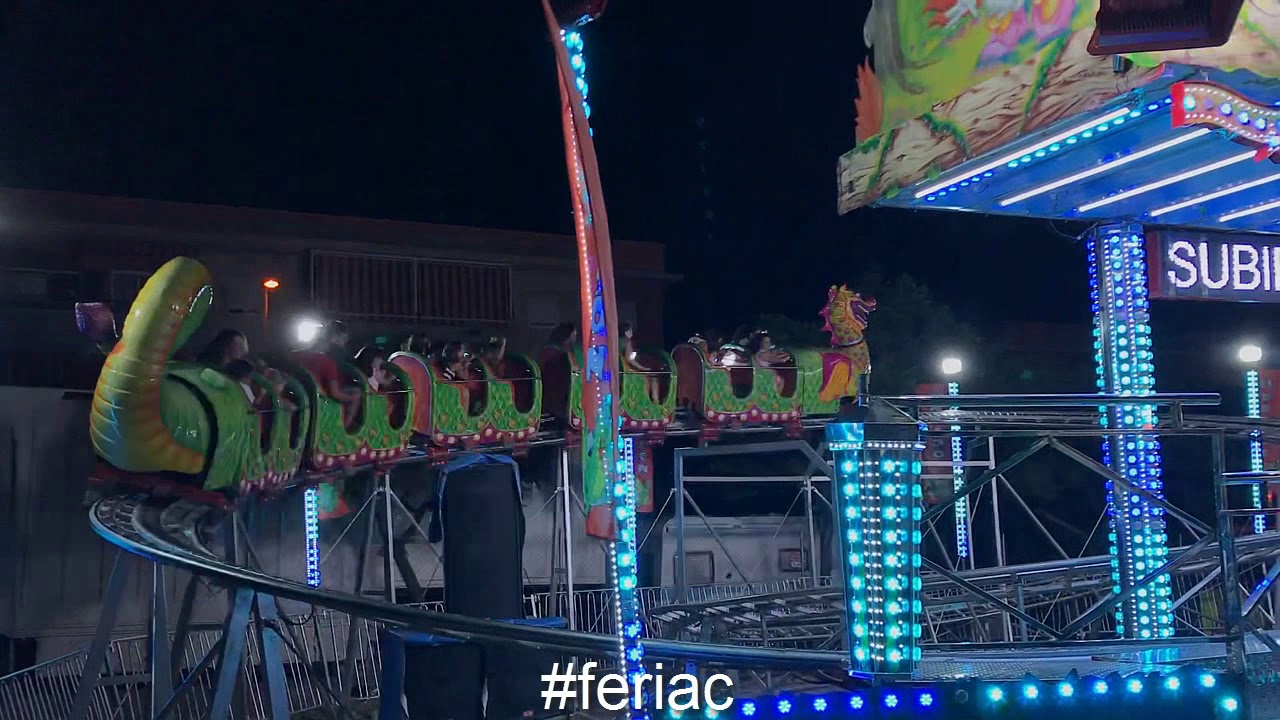Atracción Dragón Vacilón OFFRIDE Feria Campanillas 2019