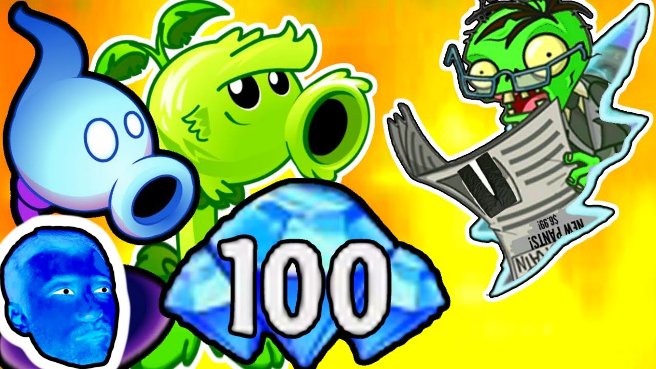 ПРоХоДиМеЦ заново начинает Квест на 100 Кристаллов для Растений! #909 Игра Растения против Зомби 2