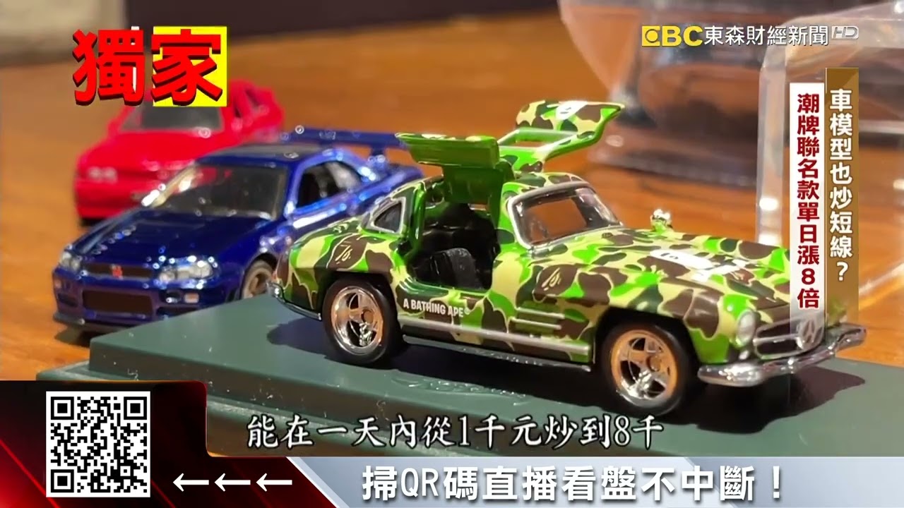 獨家》開箱「車模型」收藏室 聯名、骨董價格飆百倍 @57ETFN