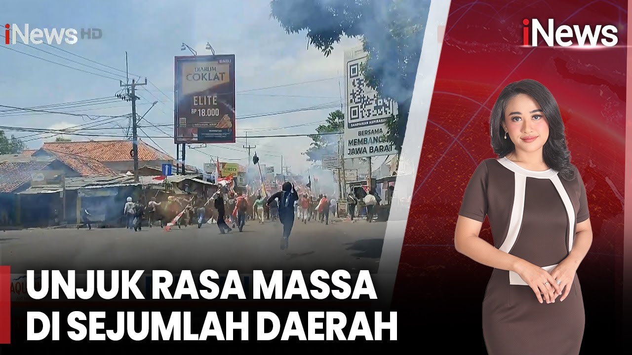 Unjuk Rasa Massa Di Sejumlah Daerah | iNews Sore 30/8