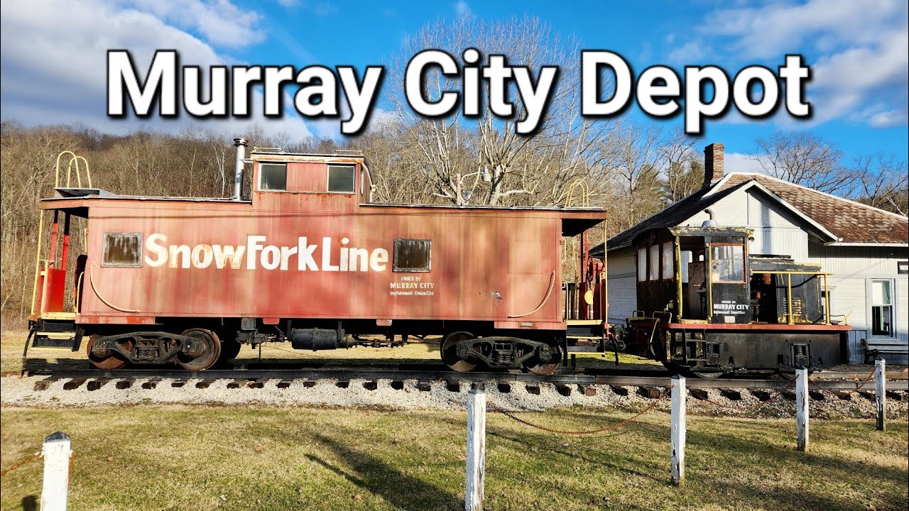 Murray City depot and caboose