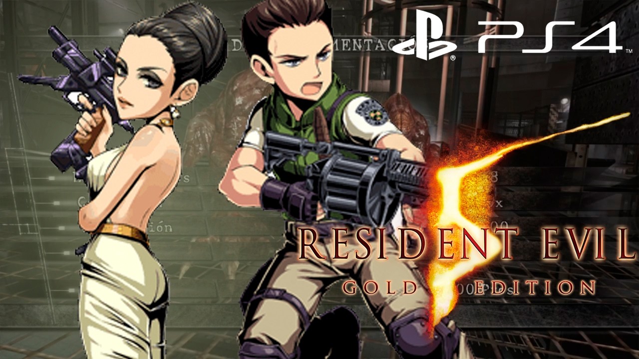 Resident Evil 5 - The Mercenaries Duo - Excella and Chris STARS - Experimental Facility