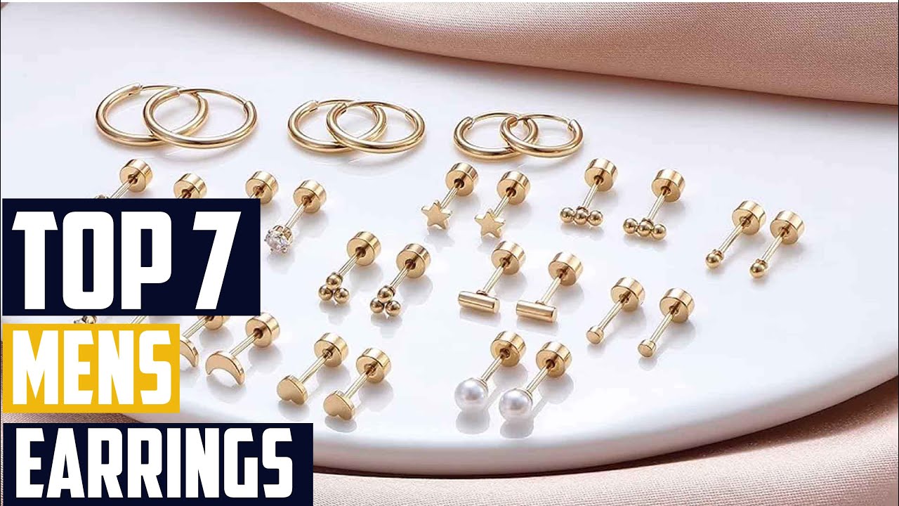 Best Men's Earrings for Every Style: Top Picks and Trends