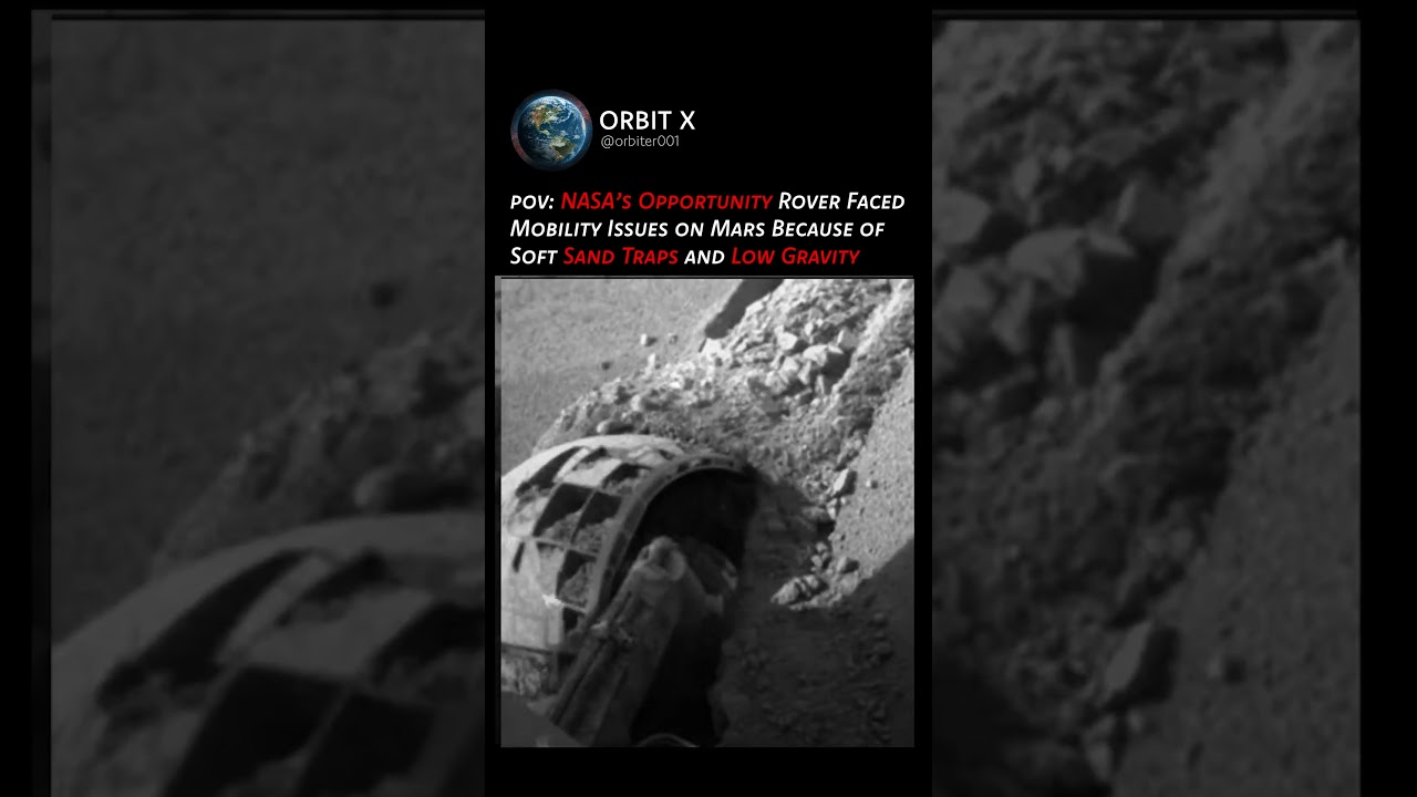 NASA&rsquo;s Opportunity Rover Faced Mobility Issues on Mars Because of Soft Sand Traps and Low Gravity