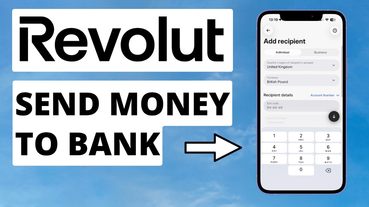 Как перевести деньги на банковский счет из Revolut (новый урок 2026 года)