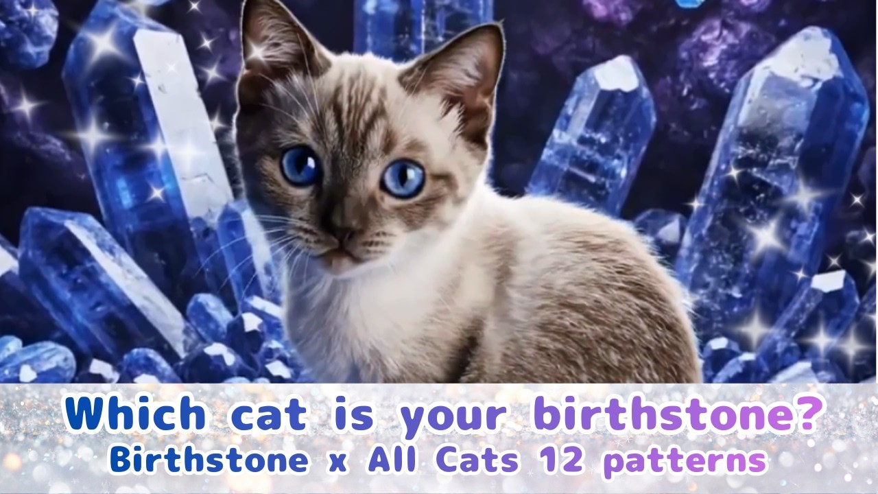[ASMR] Which Birthstone Cat Are You? 💎🐱 (Jan-Dec)