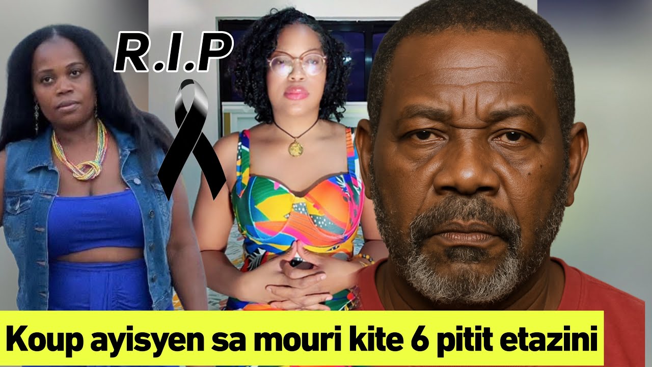 Koup ayisyen sa kite 6pitit d&egrave;y&egrave; apr&egrave; 22 zan maryaj n&egrave;g la tchwe fanm nan e tchwe t&egrave;t pal