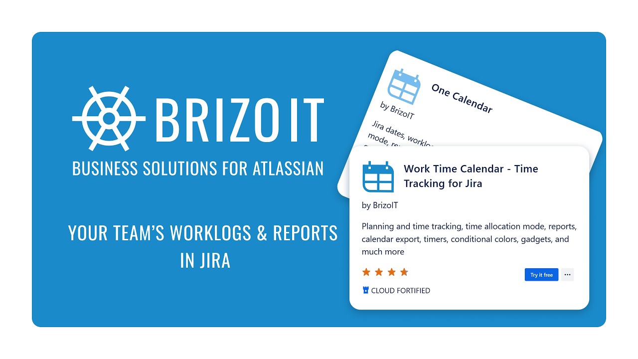 Work Time Calendar & One Calendar for Jira | Calendar Configuration, worklogs & reports