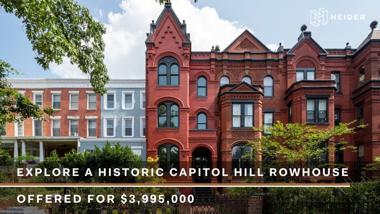 Explore Capitol Hill's Premier Residential Offering | Listed for $3,750,000