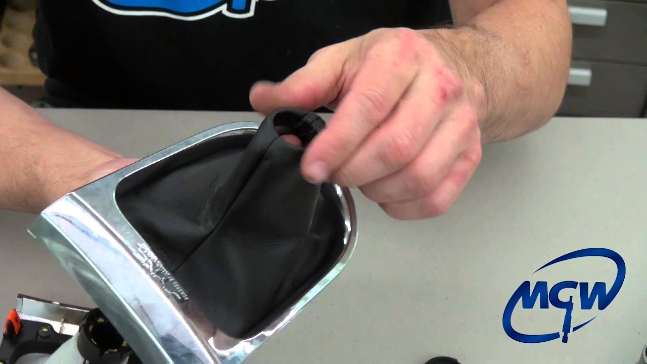 MGW 2015 Mustang Shift Boot Modification