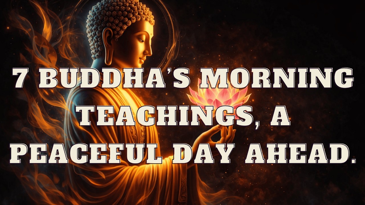 7 Buddha&rsquo;s Morning Teachings, A Peaceful Day Ahead.