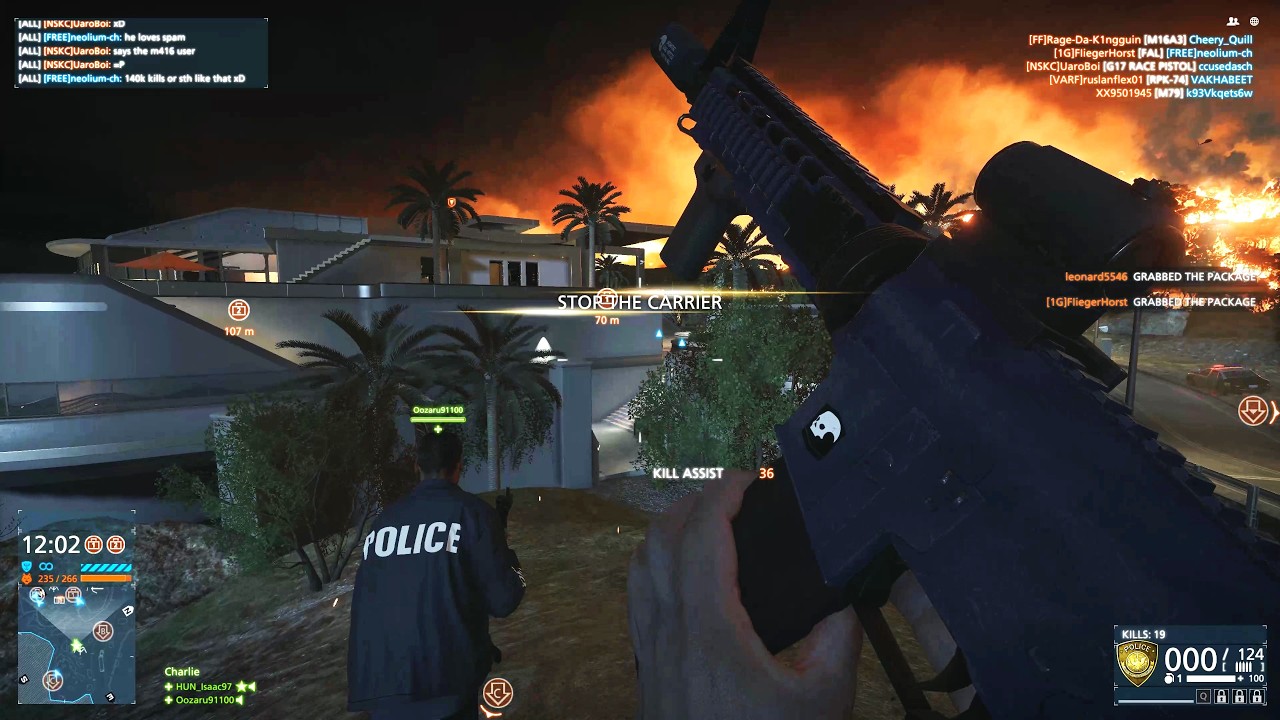 Battlefield Hardline: Heist gameplay (No Commentary)