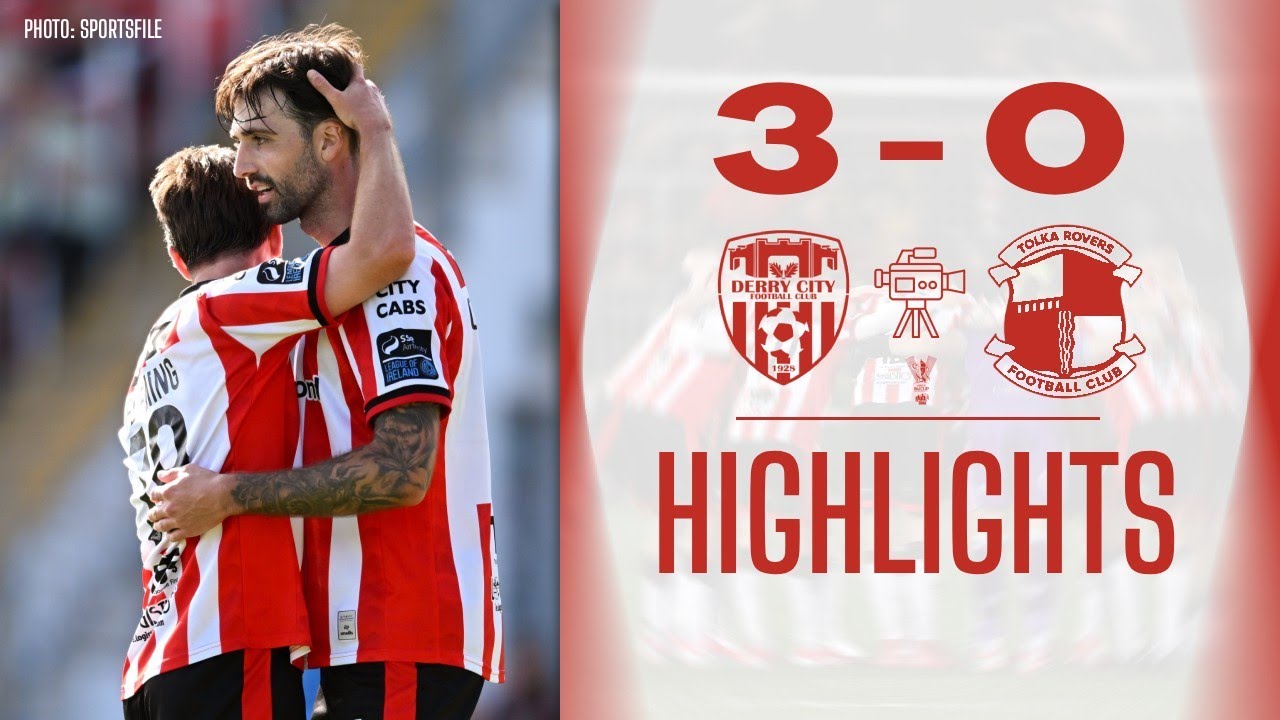 Derry City 3-0 Tolka Rovers - Club Orange FAI Cup Second Round - 19/07/2026