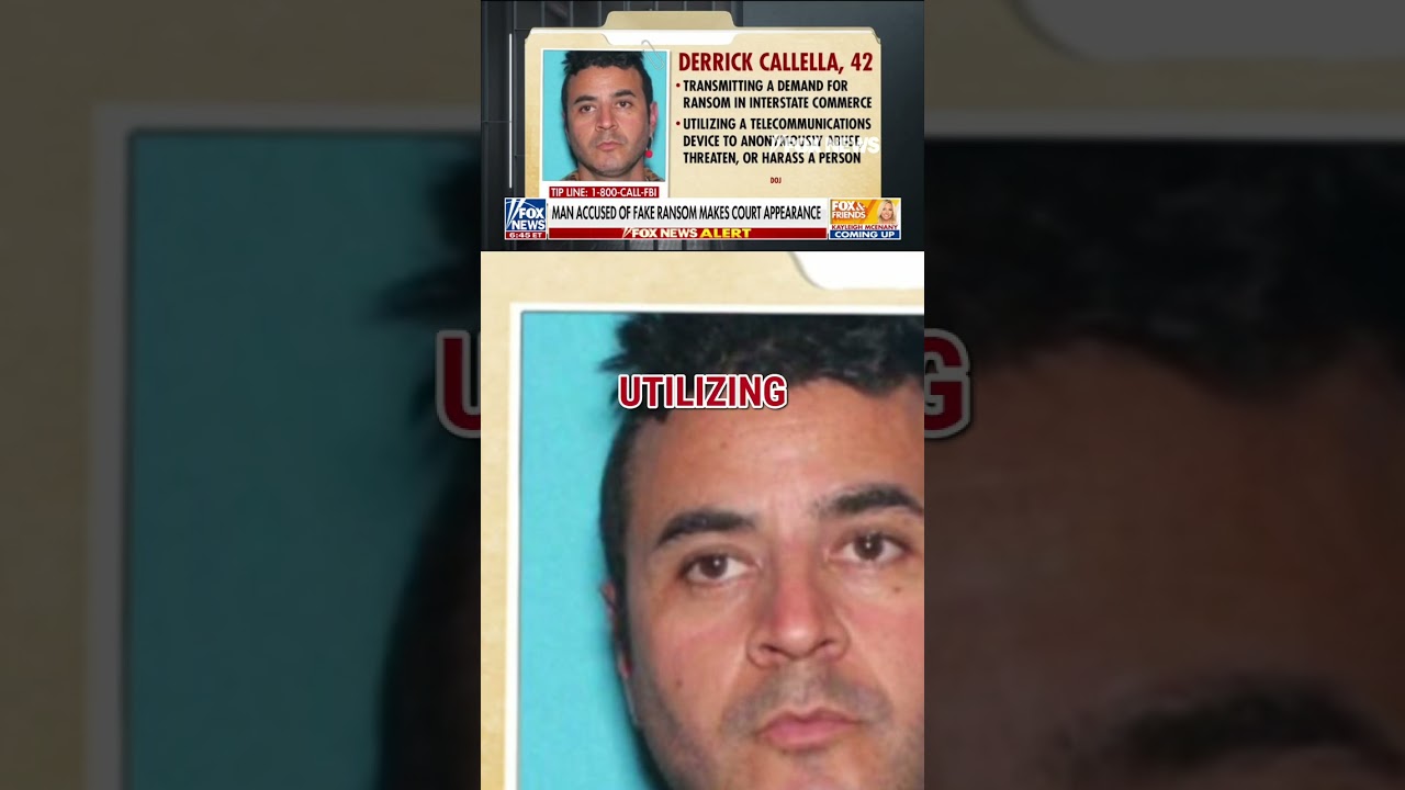 NEW charges against man over fake ransom demand in Guthrie case #foxnews #news #shorts #crime