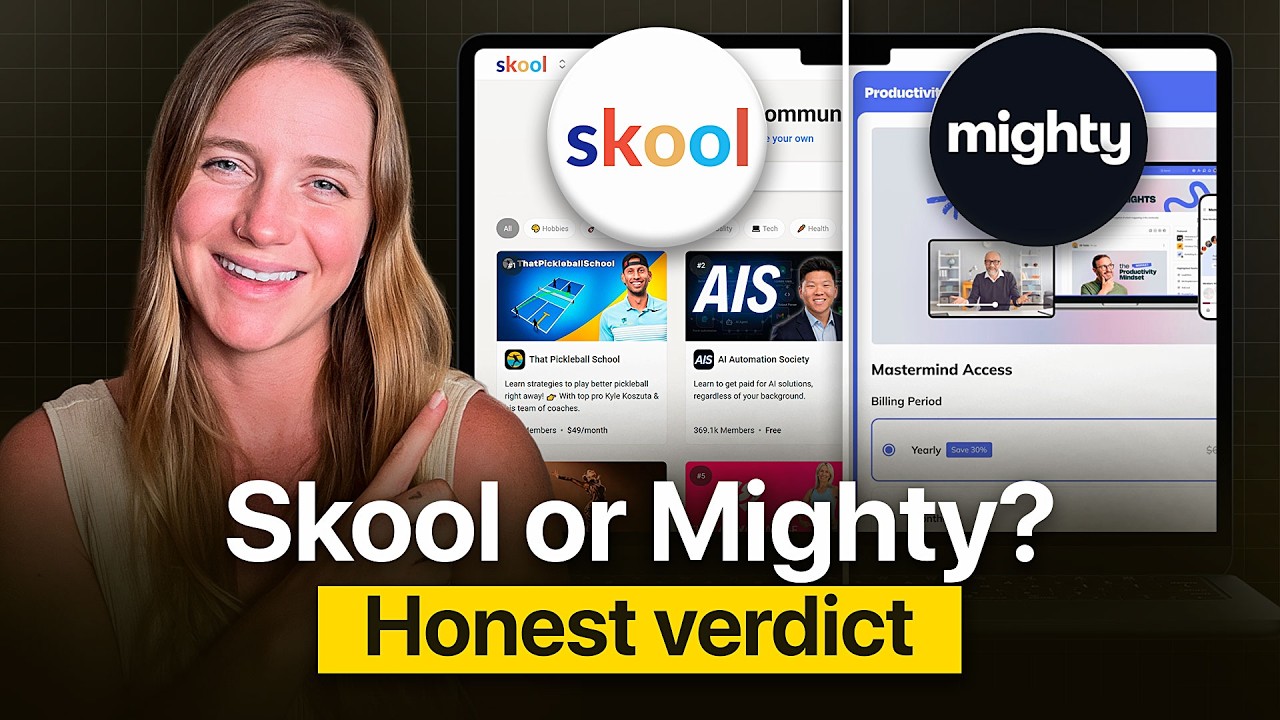 Mighty Networks vs Skool (2025) — Which Community Platform Should You Choose?