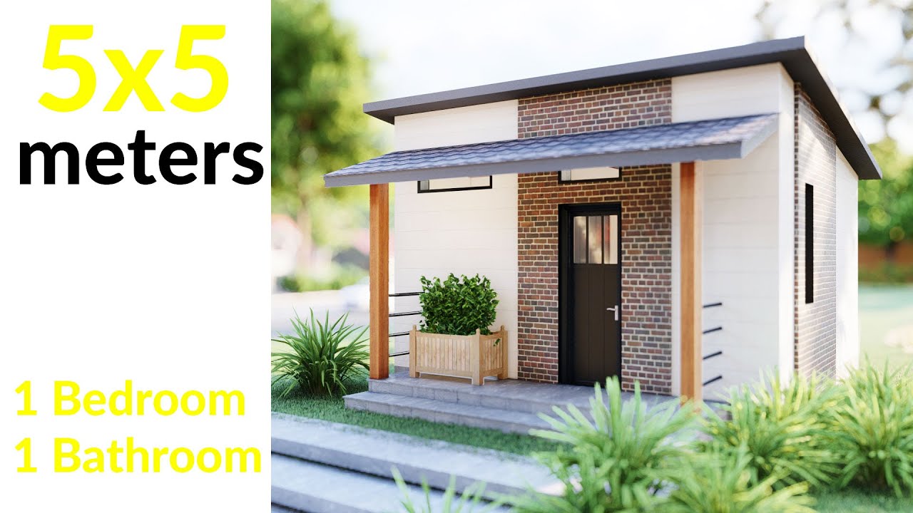5x5 Meters House Design #4