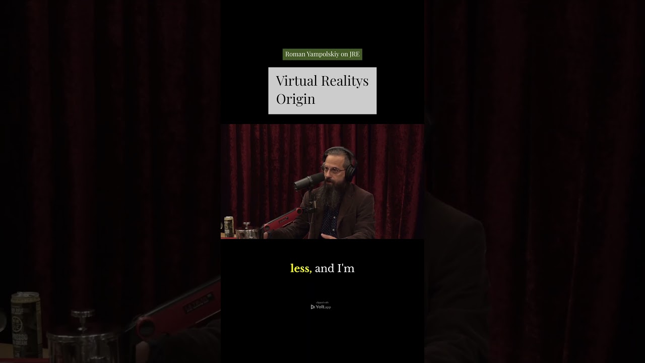 Reality: Virtual or Real? - Roman Yampolskiy on JRE #reality #simulation #technology