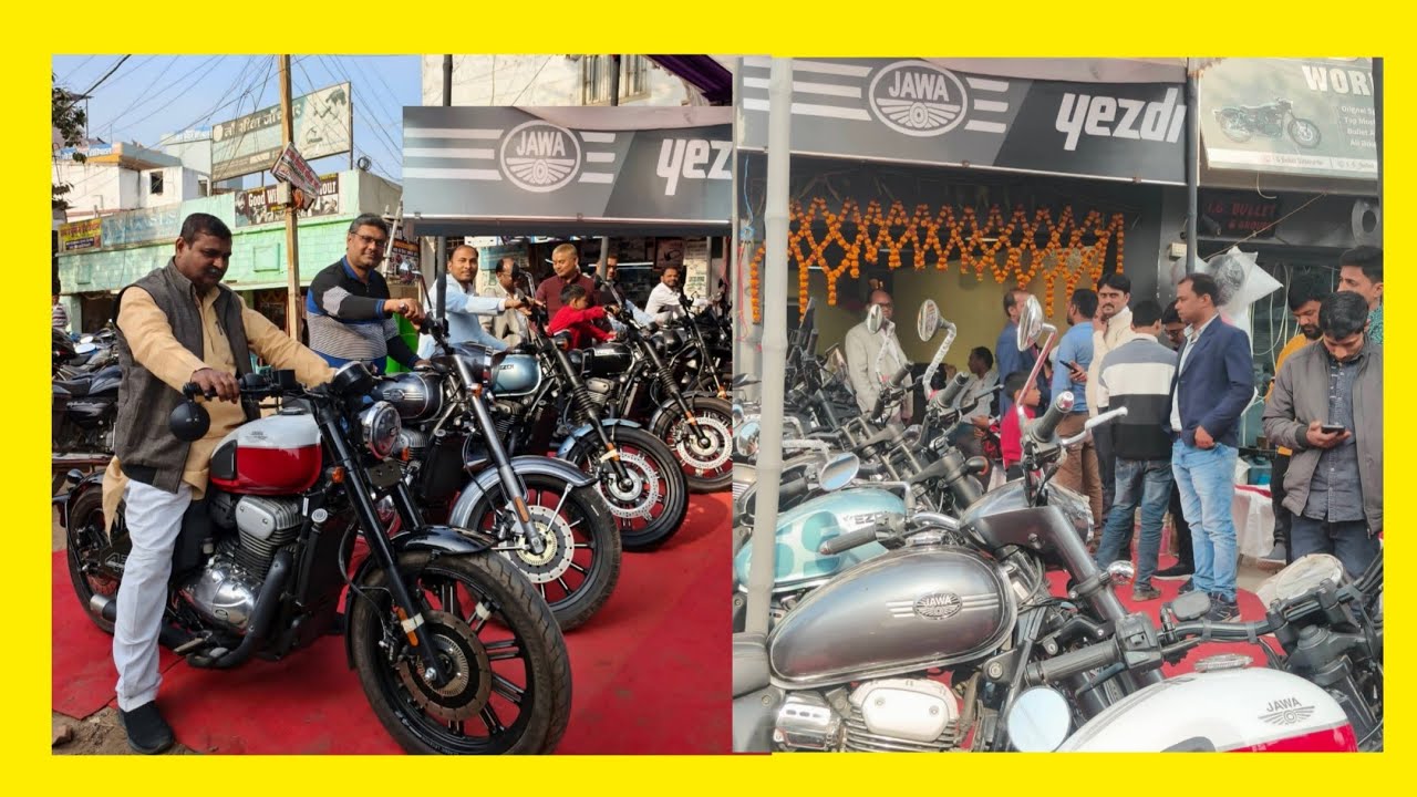 Jawa Yezdi Bike Showroom | Dumra Road, Sahu Chowk | LIVE 