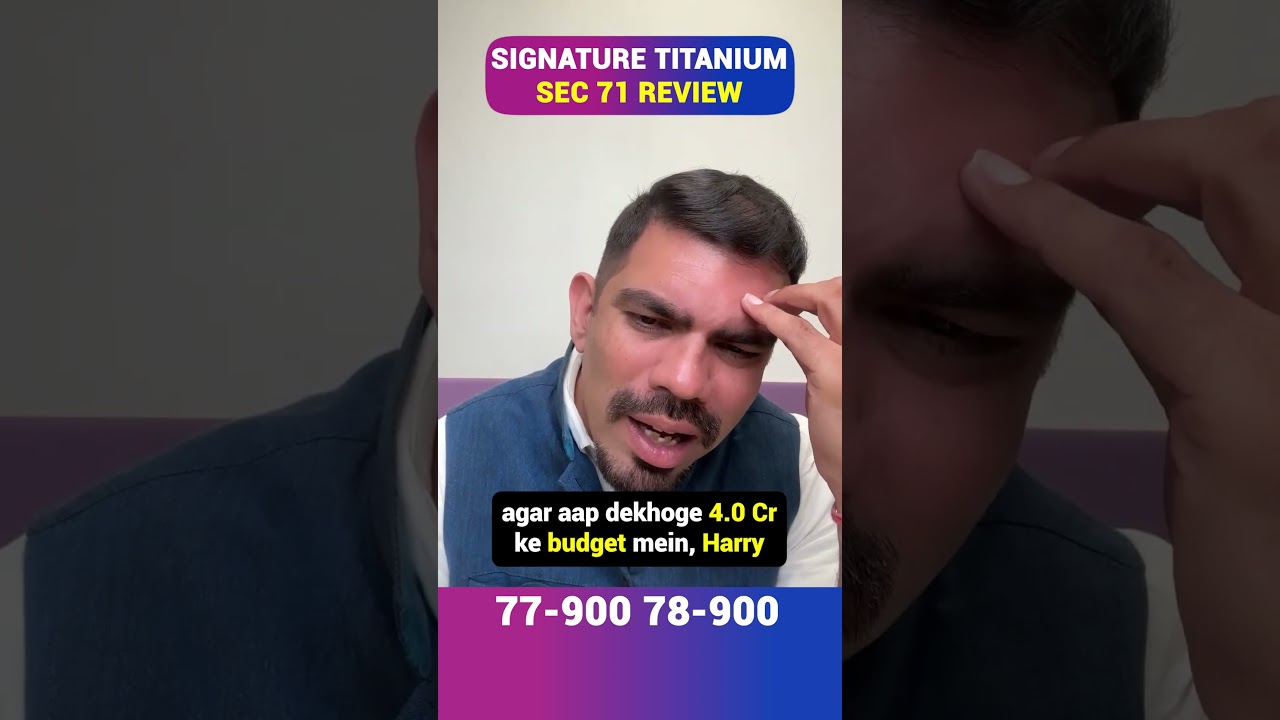 Signature Global Titanium Sector 71 Brief Review | Weekly Live Podcast Questions Episode 67