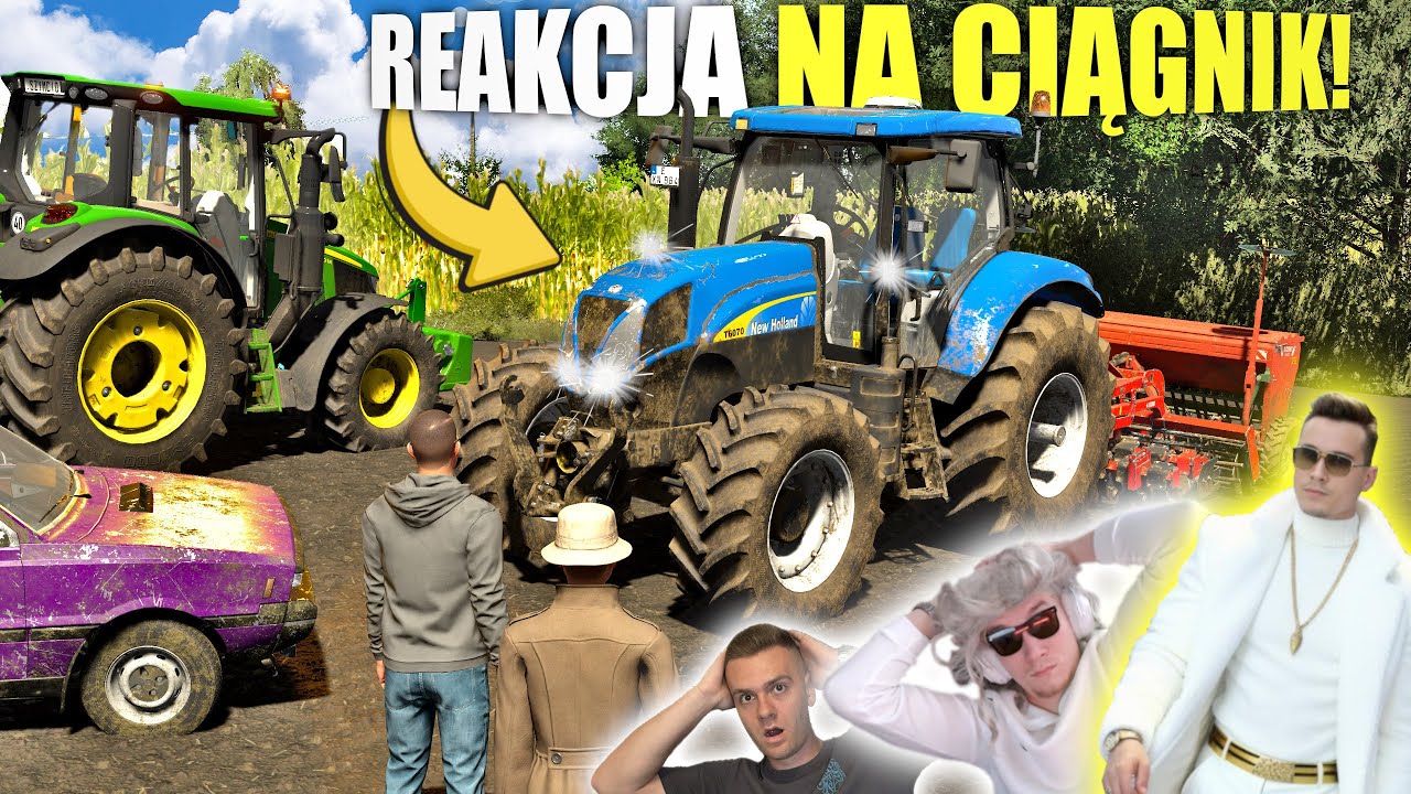REAKCJA JANINY I DZIEJUSIA NA CIĄGNIK! 😮 WPADLI W SZAŁ! 😱 ZNOWU KÓTNIA... 🔵 