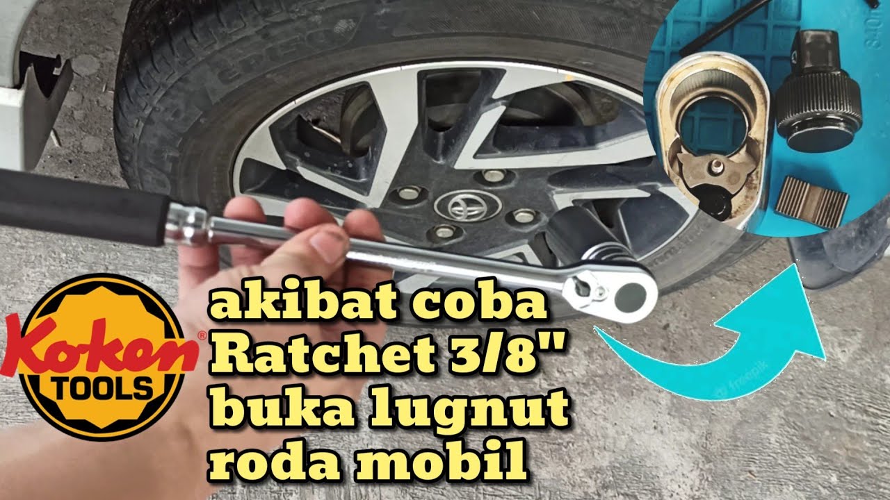 💪🏻Uji kekuatan ratchet 3/8