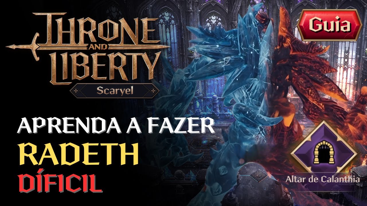RADETH DÍFICIL - GUIA DE RAID: 2° BOSS (ALTAR OF CALANTHIA) | THRONE AND LIBERTY