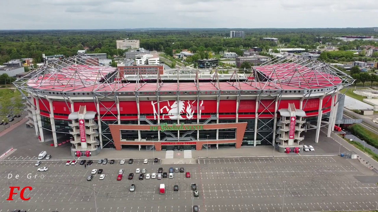 FC Twente  De Grolsch veste door DJI Mavic mini