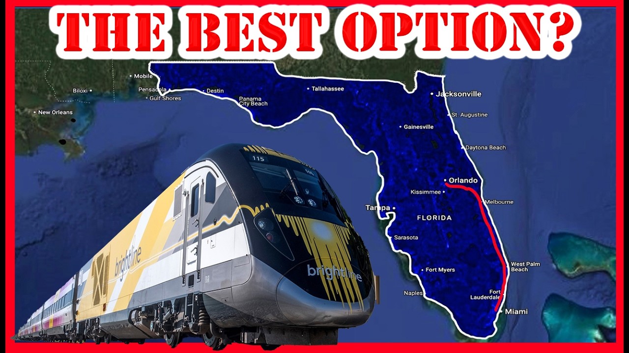 Why Brightline Florida is AMAZING | How it Compares to Driving and Flying